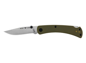 Buck Folding Hunter Slim Pro TRX Knife - O.D. Green