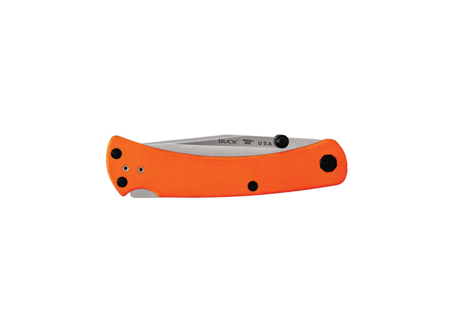 Buck Folding Hunter Slim Pro TRX Knife - Orange