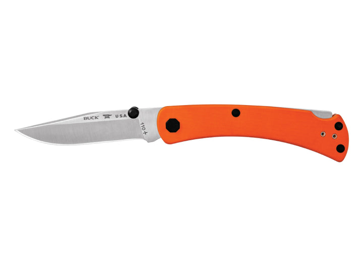 Buck Folding Hunter Slim Pro TRX Knife - Orange