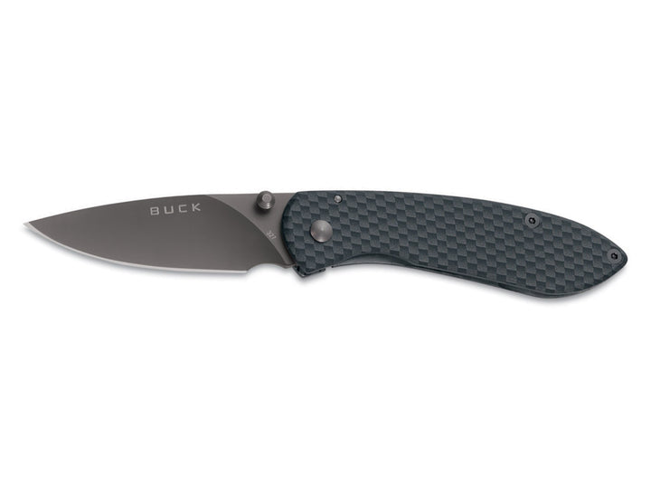 Buck Nobleman Knife - Carbon Fibre