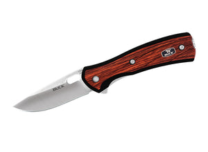 Buck Vantage Avid Small Knife - DymaLux Red Wood