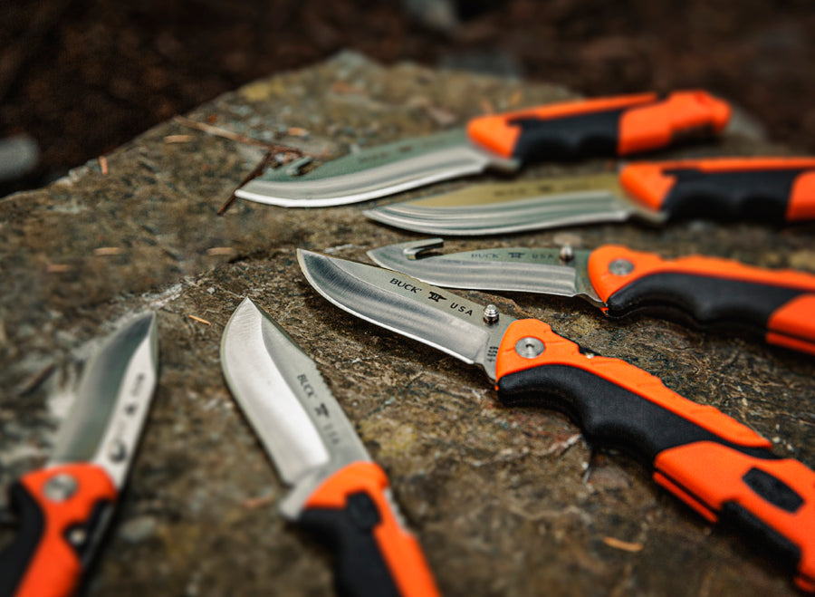 Buck 660 Large Folding Pursuit Guthook Knife
