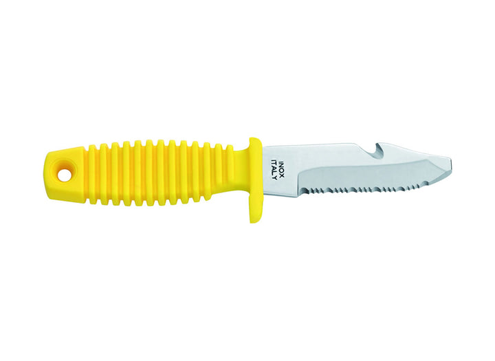 Whitby Blunt Ended Diver's Knife (3") - Yellow