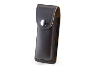 Whitby Dark Brown Leather Sheath - 4.5"