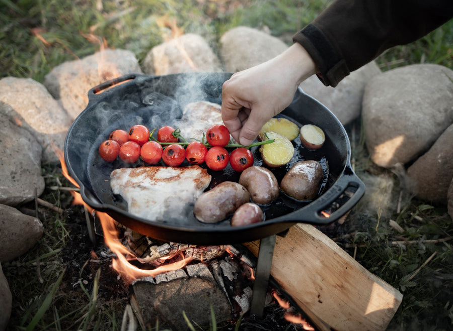 Petromax Cast Iron Fire Skillet with Two Handles