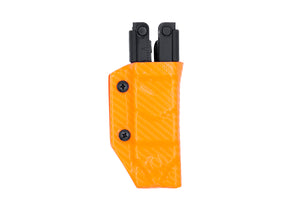 Clip & Carry Kydex Sheath: Gerber MP600 - Orange Carbon Fibre