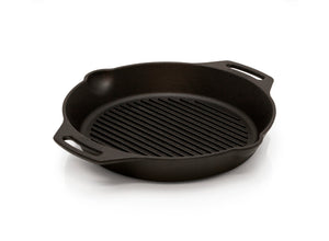 Petromax Cast Iron Grill Fire Skillet with Two Handles