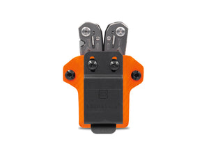 Clip & Carry Kydex Sheath: Gerber Suspension - Orange Carbon Fibre