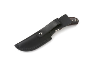 Whitby Staghorn & Ebony Wood Sheath Knife (3.5")