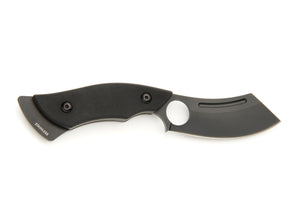 Whitby KEER Outdoor/Camping Sheath Knife (3") - Black G10