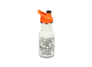 Klean Kanteen Kid Narrow Classic w/ Sport Cap 355ml - Tigers