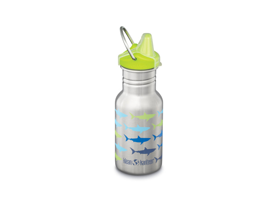 Klean Kanteen Kid Narrow Classic w/ Sippy Cap 355ml - Sharks