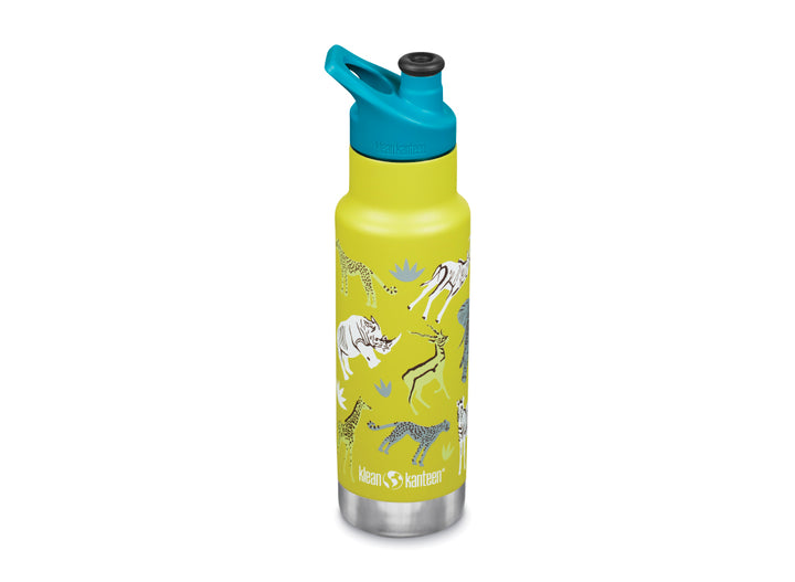 Klean Kanteen Insulated Kid Narrow Classic w/ Sport Cap 355ml - Safari