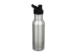 Klean Kanteen 532ml Classic Water Bottle with Sport Cap