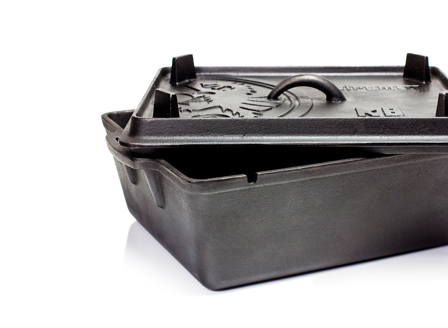 Petromax Cast Iron Loaf Pan with Lid - Large