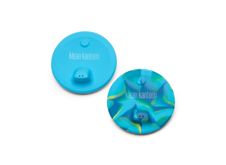 Klean Kanteen Kid Cup Sippy Lid 2-Pack - Blue Tie Dye