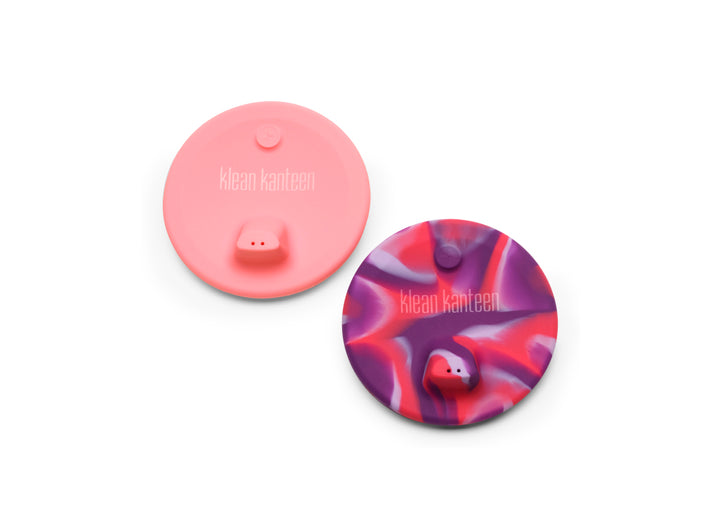 Klean Kanteen Kid Cup Sippy Lid 2-Pack - Pink Tie Dye