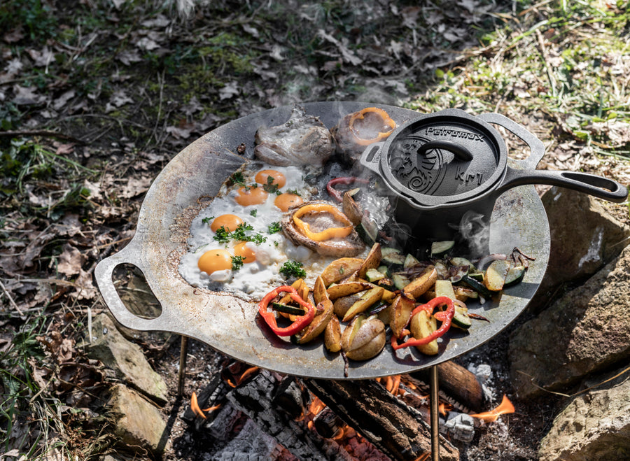 Petromax Cast Iron Saucepan with Lid