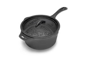 Petromax 2L Cast Iron Saucepan with Lid