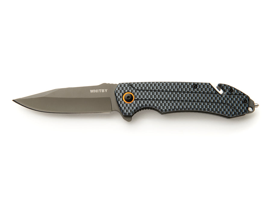 Whitby Rescue Liner Lock Knife (3.25")