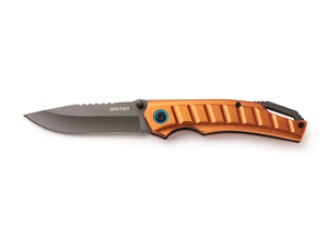 Whitby Liner Lock Knife - Bronze Aluminium (3.25")