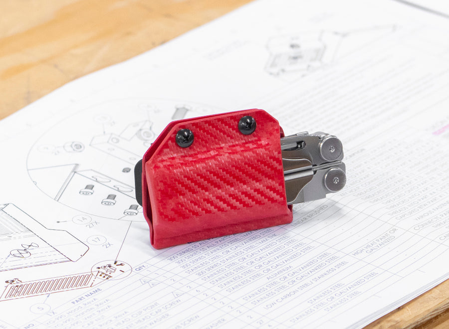 Clip & Carry Kydex Sheath: Leatherman Wave / Wave+