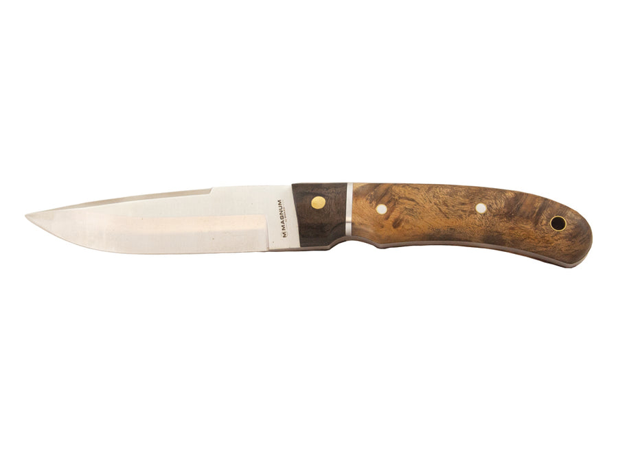 Whitby Pakkawood & Burlwood Sheath Knife (4.5")
