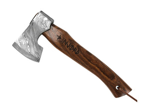 Njord Skade Damascus Small Camp Axe