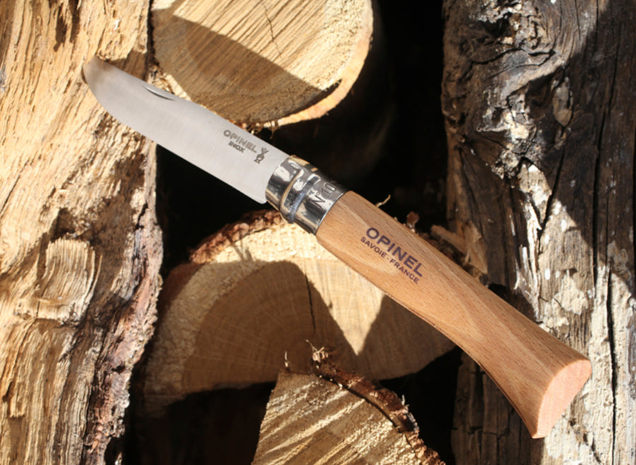 Opinel No.10 Classic Originals Stainless Steel Knife – Whitby & Co (UK) Ltd