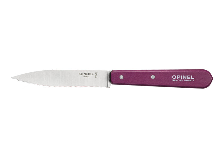 Opinel No.113 Serrated Knife - Plum