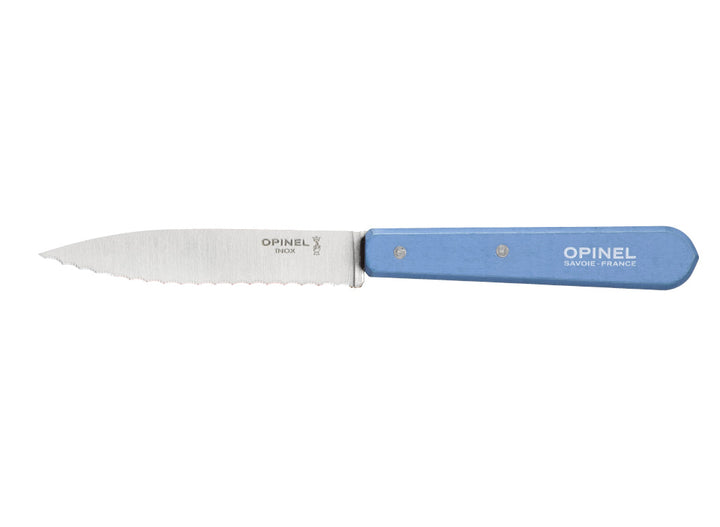 Opinel No.113 Serrated Knife - Sky Blue