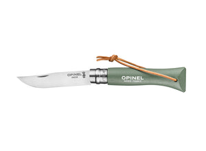 Opinel No.6 Colorama Trekking Knife - Sage