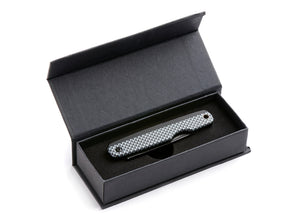 Whitby KENT EDC Pocket Knife (2.25") - Carbon Fibre Pattern