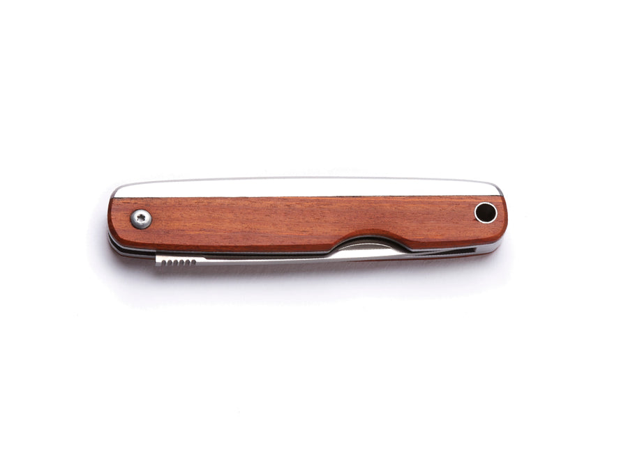 Whitby KENT EDC Pocket Knife (2.25") - Mahogany Wood