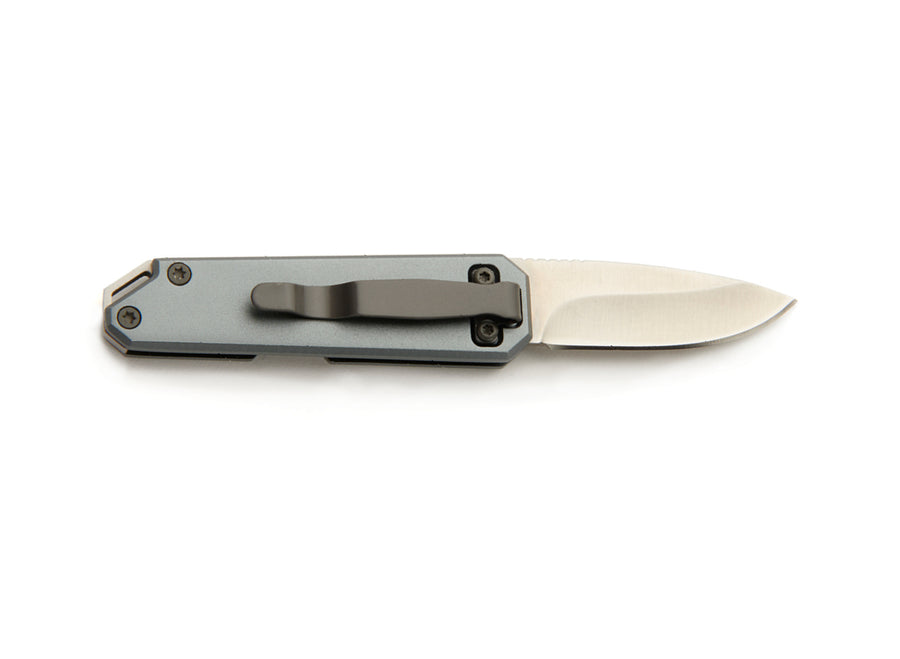 Whitby LEVEN EDC Pocket Knife (1.75") - Titanium Grey