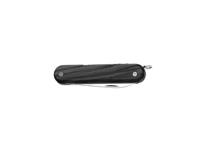 Whitby Black Pakkawood Multipurpose Folding Knife (2.76") w/ 3 Tools
