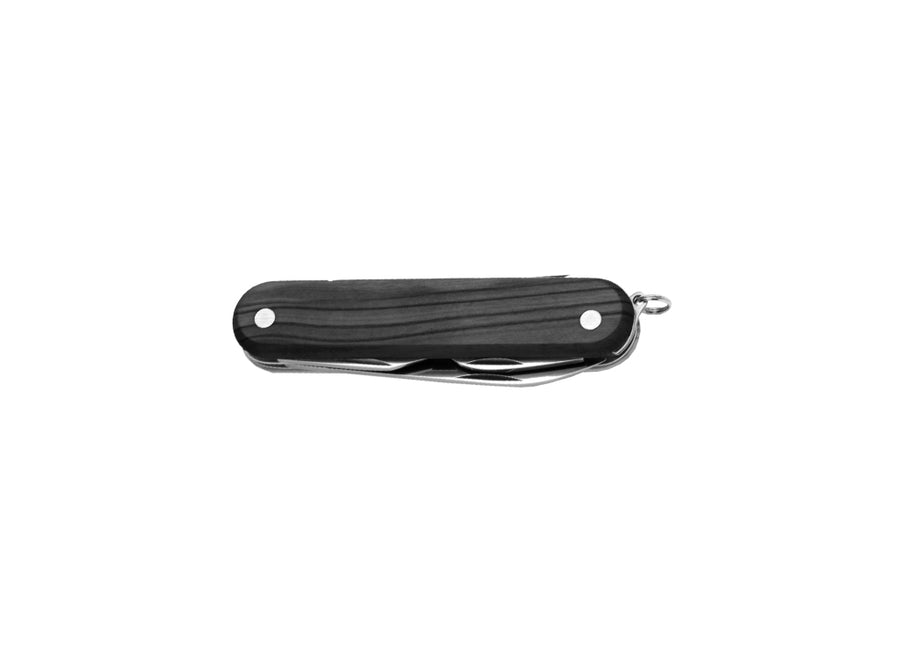 Whitby Black Pakkawood Multipurpose Folding Knife (2.76") w/ 6 Tools