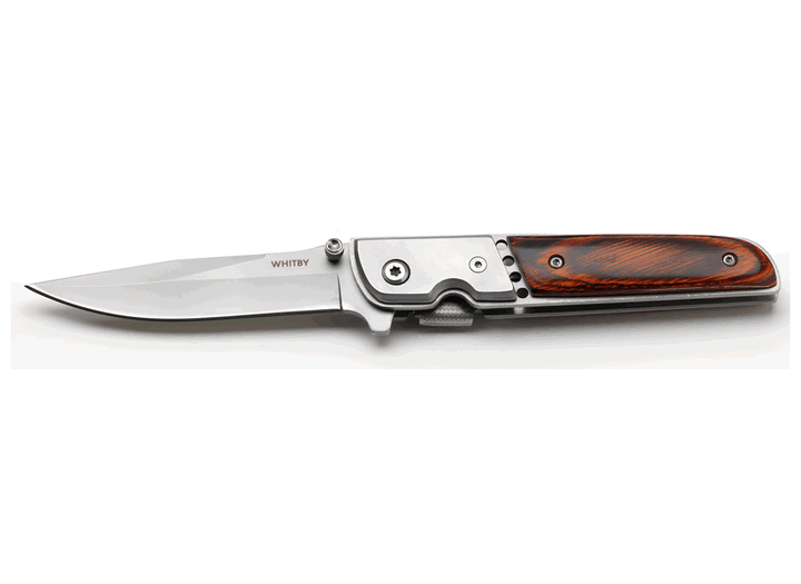 Whitby Pakkawood & Stainless Steel Lock Knife (3.5")