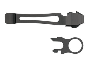 Leatherman Removable Pocket Clip & Quick Release Lanyard Ring - Black Oxide