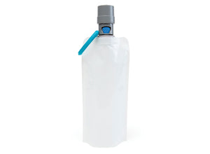 Vapur Ez Lick Portable Dog Water Bottle 700ml - Solids - Whiteout