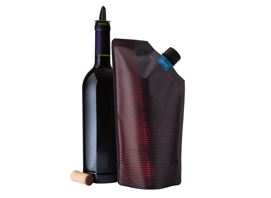 Vapur Vintage Wine Carrier 750ml - Maroon