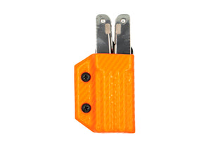 Clip & Carry Kydex Sheath: Victorinox SwissTool - Orange Carbon Fibre