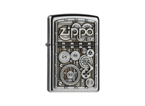 Zippo Engine Lighter - Street Chrome