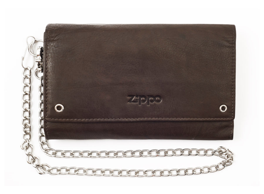Zippo Leather Biker Wallet