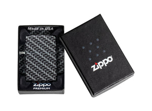 Zippo Carbon Fibre Design Lighter