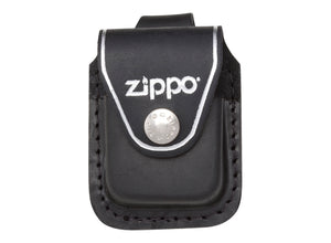 Zippo Lighter Pouch w/ Belt Loop - Black