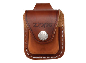Zippo Lighter Pouch w/ Belt Loop - Brown